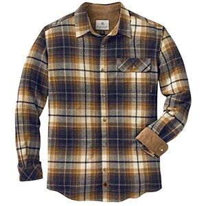 Legendary Whitetails Men's Casual Plaid Shirt -  Lumberjack Cottage Work
